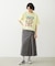 CHINO TUCK LONG SKIRT