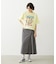 CHINO TUCK LONG SKIRT