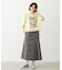 CHINO TUCK LONG SKIRT