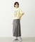 CHINO TUCK LONG SKIRT