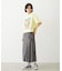 CHINO TUCK LONG SKIRT