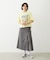 CHINO TUCK LONG SKIRT