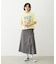 CHINO TUCK LONG SKIRT