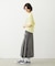 CHINO TUCK LONG SKIRT