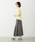 CHINO TUCK LONG SKIRT