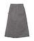 CHINO TUCK LONG SKIRT