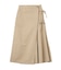 CHINO TUCK LONG SKIRT