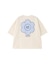 CUT OUT LOGO GINGHAM FLOWER WIDE S/S TEE