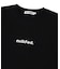 CUT OUT LOGO GINGHAM FLOWER WIDE S/S TEE