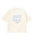 CUT OUT LOGO GINGHAM WIDE S/S TEE