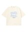 CUT OUT LOGO GINGHAM WIDE S/S TEE