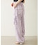 FLORAL PATTERN SATIN CARGO PANTS