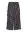 FLORAL PATTERN SATIN CARGO PANTS