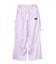 FLORAL PATTERN SATIN CARGO PANTS