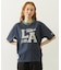 MILKFED.ⅹCHAMPION LA LOGO S/S TEE