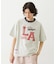 MILKFED.ⅹCHAMPION LA LOGO S/S TEE