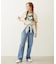 HEART LOGO FLOCK PRINT RINGER TEE