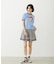 HEART LOGO FLOCK PRINT RINGER TEE