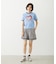 HEART LOGO FLOCK PRINT RINGER TEE