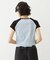 MILKFED. AT HEAVEN27 LACE UP B/B TEE