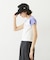 MILKFED. AT HEAVEN27 LACE UP B/B TEE