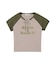 MILKFED. AT HEAVEN27 LACE UP B/B TEE