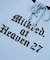 MILKFED. AT HEAVEN27 LACE UP B/B TEE