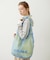 SHEER PLAID TOTE