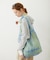 SHEER PLAID TOTE