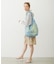 SHEER PLAID TOTE