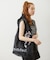 SHEER PLAID TOTE