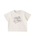 CREAM LOGO COMPACT S/S TEE