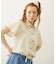 SHEER SCALLOP SHIRT