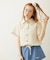SHEER SCALLOP SHIRT