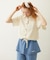 SHEER SCALLOP SHIRT