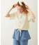 SHEER SCALLOP SHIRT