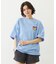 MELTY GLITTER HEART WIDE S/S TEE