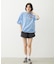 MELTY GLITTER HEART WIDE S/S TEE