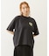 MELTY GLITTER HEART WIDE S/S TEE