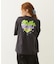 MELTY GLITTER HEART WIDE S/S TEE