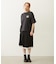 MELTY GLITTER HEART WIDE S/S TEE