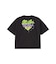 MELTY GLITTER HEART WIDE S/S TEE