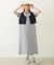 TANK TOP AND STRIPED DRESS SET