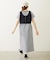 TANK TOP AND STRIPED DRESS SET