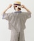 TRIMMED GINGHAM CHECK SHIRT