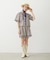 TRIMMED GINGHAM CHECK SHIRT