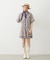 TRIMMED GINGHAM CHECK SHIRT