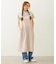 BIAS-CUT STRIPED CAMI DRESS