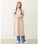 BIAS-CUT STRIPED CAMI DRESS