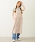 BIAS-CUT STRIPED CAMI DRESS